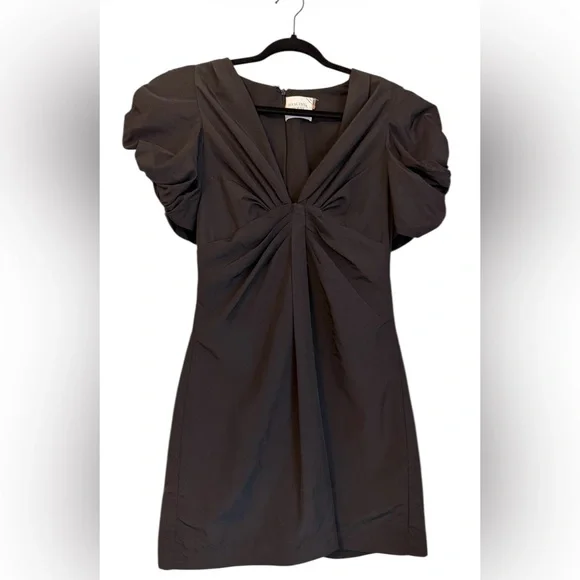 black tinsley mini dress Black Slinky Side Cut Out Strappy Mini Dress